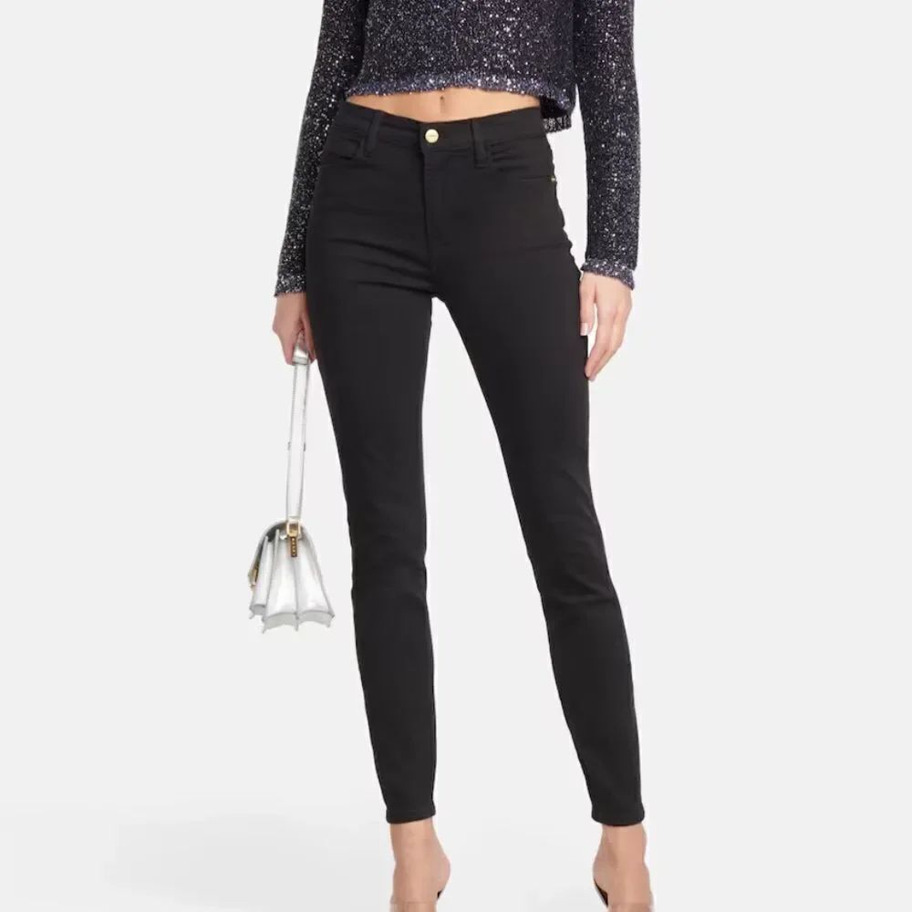 NWT Frame Le High Skinny Film Noir Size 26